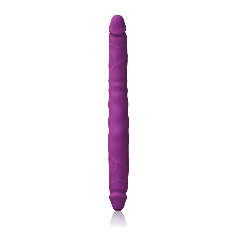 Dildo Colours Double Pleasure - 30 cm - Purple - Cake Sex Shop