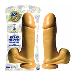 Dildo Lifeforms Big Boy With Balls And Suction Cup 9″-White - Cake Sex Shop