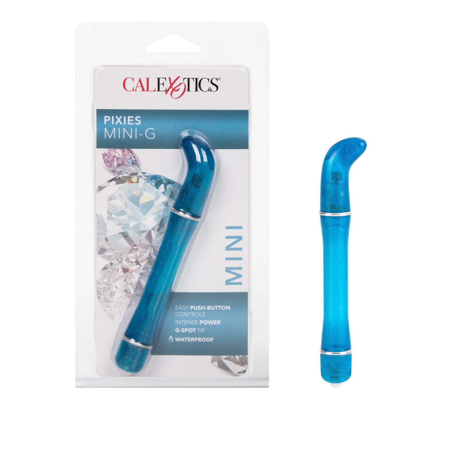 Vibrador Pixies Mini G - Blue - Cake Sex Shop