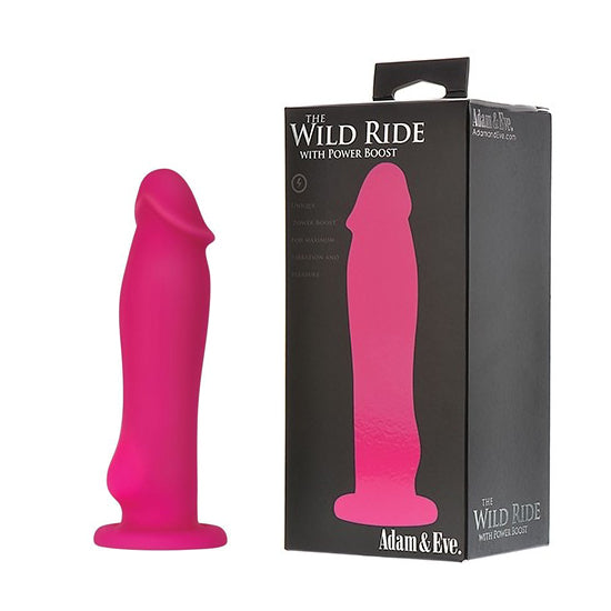 Dildo Wild Ride With Power Boost 7.5" Adam and Eve Dildos Juguete Sexuales Sex Shop Tienda para Adultos