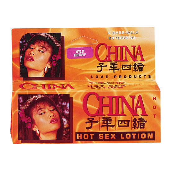 Estimulante China Hot Sex Lotion-Wild Berry - Cake Sex Shop