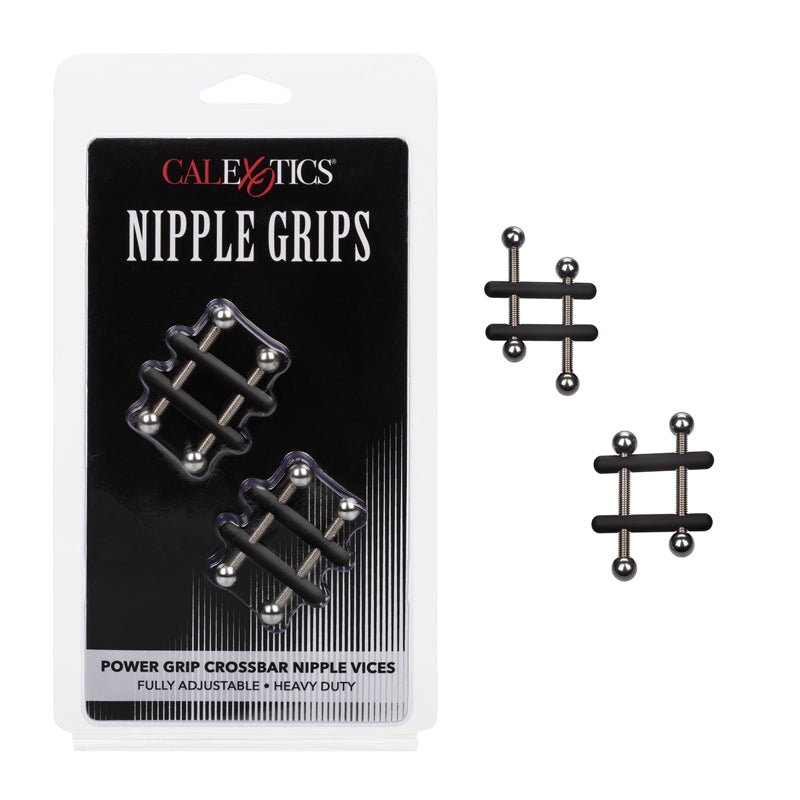 Pezoneras Nipple Grips Power Grip Crossbar Nipple Vices - Cake Sex Shop