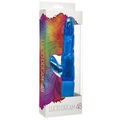 Vibrador Lucid Dream #48 Squirmy Blue Doc Johnson Vibradores Juguete Sexuales Sex Shop Tienda para Adultos