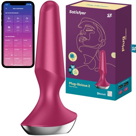 Plug Satisfyer Plug-Ilicious 2 Satisfyer Juguetes Anales Juguete Sexuales Sex Shop Tienda para Adultos 450