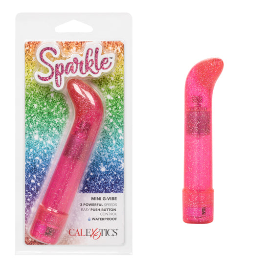 Vibrador Sparkle Mini G-Vibe - Pink - Cake Sex Shop