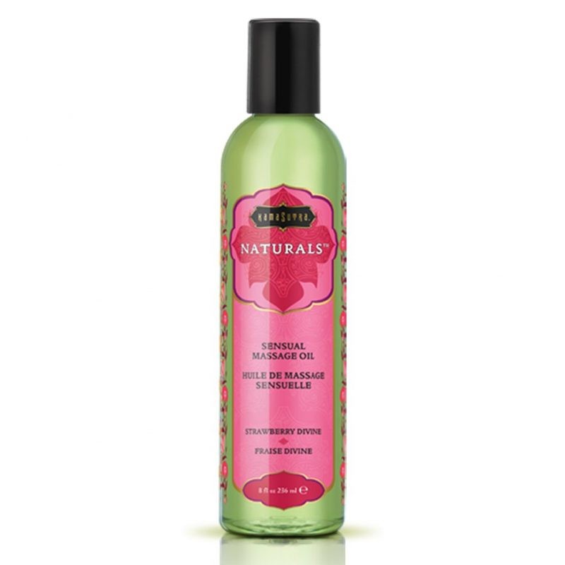 Aceite Massage Oil Natural Strawberry Dreams 8 oz - Cake Sex Shop