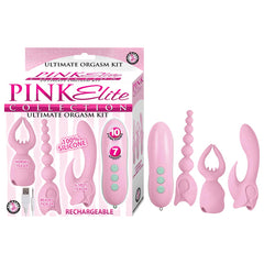 Set Pink Elite Collection Ultimate Orgasm Kit-Pink - Cake Sex Shop