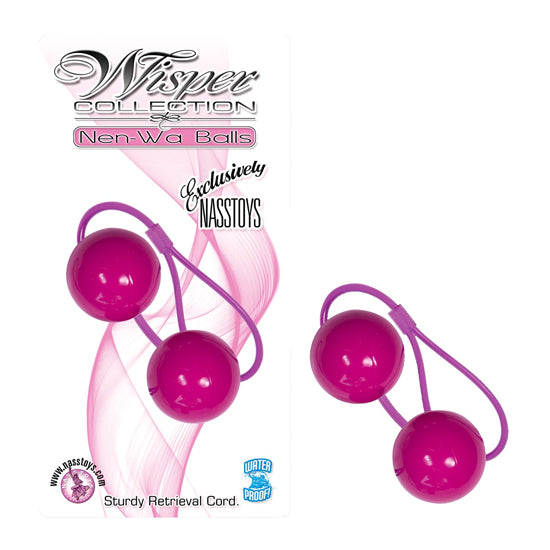 Kegel Wisper Collection Nen-Wa Balls - Purple - Cake Sex Shop