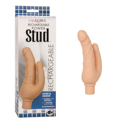 Vibrador Rechargeable Power Stud Over & Under - Ivory - Cake Sex Shop