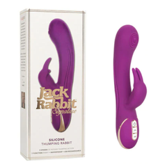 Vibrador sexual Jack Rabbit Signature Silicone Thumping Rabbit Cake Sex Shop Juguetes Sexuales para Adultos