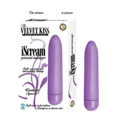 Vibrador Bala The Velvet Kiss Collection iScream-Purple - Cake Sex Shop