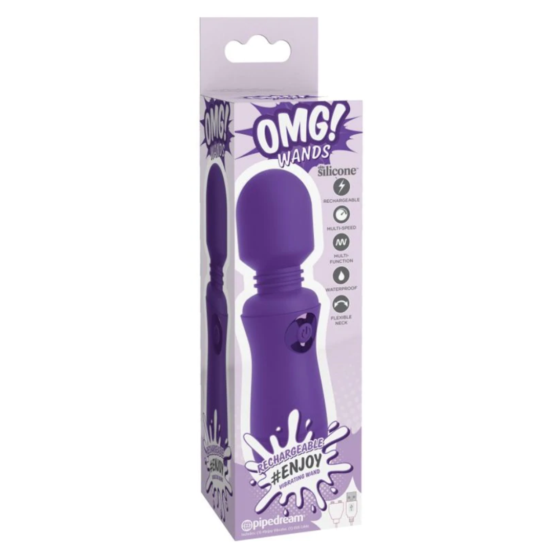 Vibrador Wands #Enjoy Purple - Cake Sex Shop