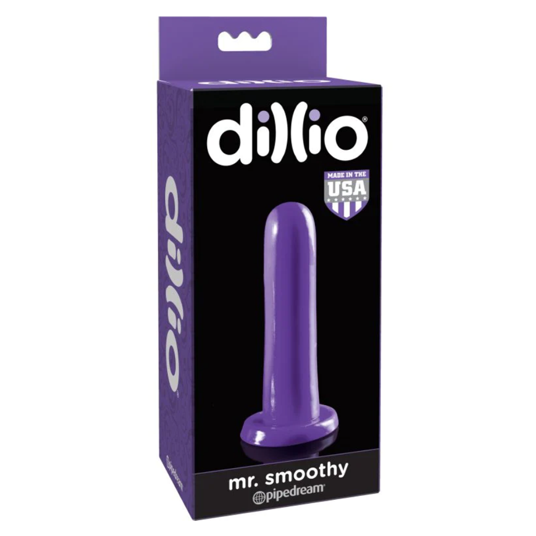 Dildo Consolador Dillio Mr. Smoothy purple 5" Cake Sex Shop Juguetes Sexuales para Adultos