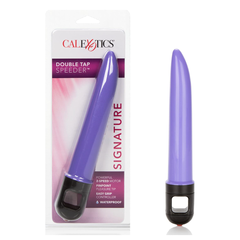 Vibrador Double Tap Speeder - Purple - Cake Sex Shop