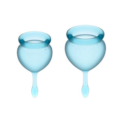 Copa Menstrual Satisfyer Feel Good -Light Blue - Cake Sex Shop 2