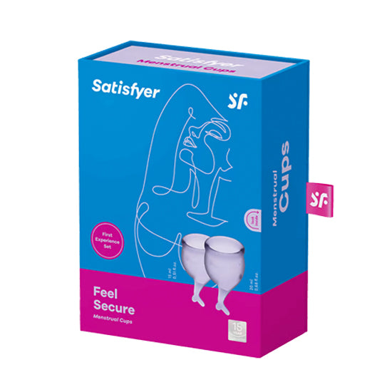 Copa Menstrual Satisfyer Feel Secure - Lilac - Cake Sex Shop