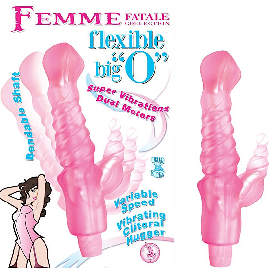 Vibrador Femme Fatale Flexible Big "O" - Cake Sex Shop
