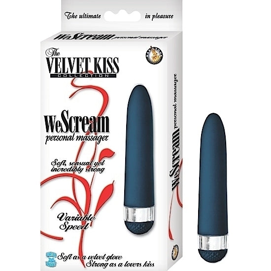 Vibrador The Velvet Kiss Collection We Scream Black - Cake Sex Shop