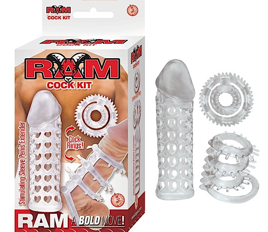 Ram Cock Kit Clear - Cake Sex Shop