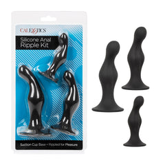 Set Plug Anal Silicone Anal Ripple Kit Calexotics Juguetes Anales Juguete Sexuales Sex Shop Tienda para Adultos