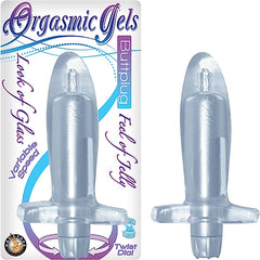 Plug Anal Orgasmic Gels Buttplug Silver - Cake Sex Shop