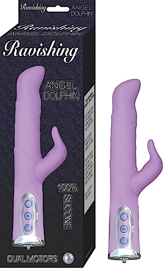 Vibrador Ravishing Angel Dolphin Lavender - Cake Sex Shop