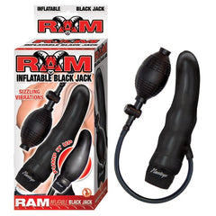 Plug Ram Tuff Inflatable Black Jack Black - Cake Sex Shop