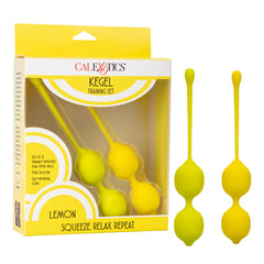 Kegel Training Set Lemon - Cake Sex Shop