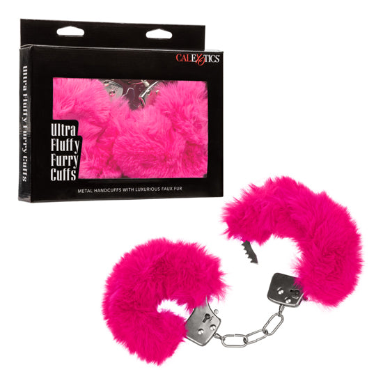 Esposas Ultra Fluffy Furry Cuffs-Pink - Cake Sex Shop