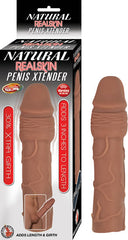 Extensión Natural Realskin Penis Xtender Brown - Cake Sex Shop