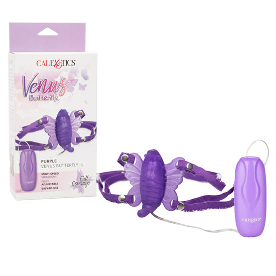 Vibrador sexual Venus Butterfly Purple Butterfly 2 Cake Sex Shop Juguetes Sexuales para Adultos