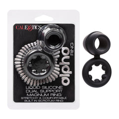 Anillo Alpha Liquid Silicon Dual Magnum Ring - Cake Sex Shop