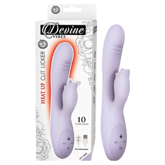 Vibrador Heat Up Clit Licker Lavender - Cake Sex Shop
