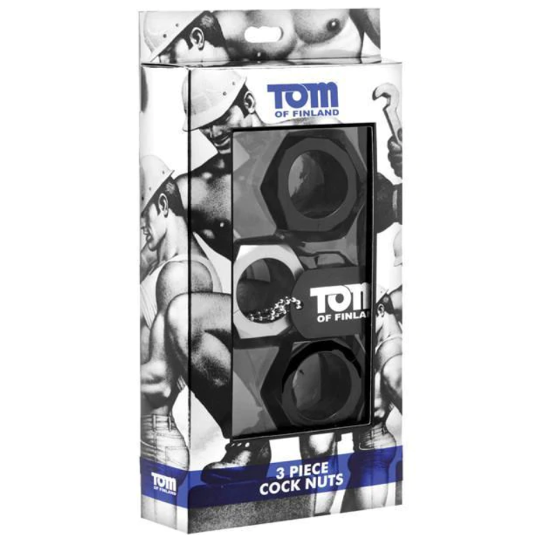 Anillos para Pene Hex Nut Cock de Tom of Finland - Cake Sex Shop