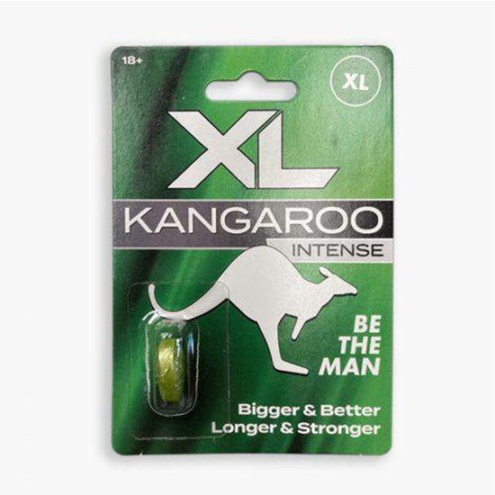Estimulante XL Kangaroo Intense Be the Man Cake Sex Shop México