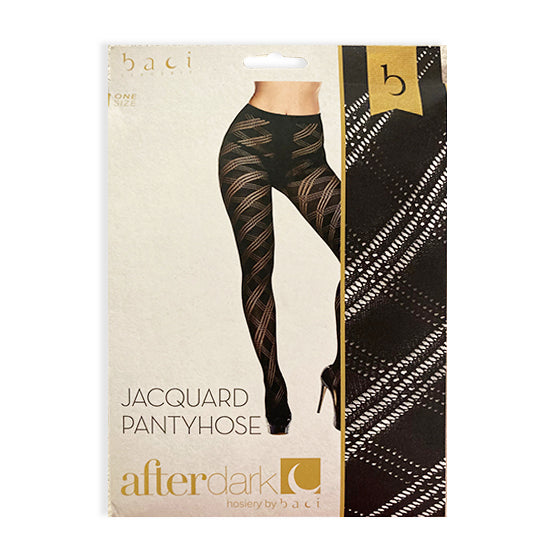 Medias Baci Jacquard Pantyhose O/S - Cake Sex Shop
