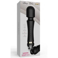 Vibrador Fancy Licker Vibrating Wand Tickling Tongue Black - Cake Sex Shop