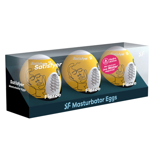 Masturbador Satisfyer Masturbator Egg 3 Set-Fierce Satisfyer Masturbadores Juguete Sexuales Sex Shop Tienda para Adultos 550