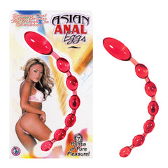 Perlas Asian Anal Eggs-Red - Cake Sex Shop