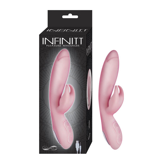 Vibrador Infinitt Pleasure Massager-Pink - Cake Sex Shop