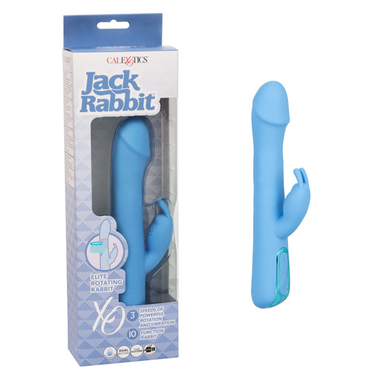 Vibrador Jack Rabbit Elite Rotating Rabbit Calexotics Vibradores Juguete Sexuales Sex Shop Tienda para Adultos