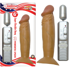 Dildo Latin American Whoppers 6'' Dong With Bullet