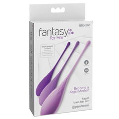 Kegel Fantasy For Her Kegel Train-Her Set – Purple - Cake Sex Shop