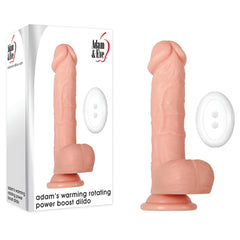 Dildo Adams Warming Rotating Power Boost Dildo - Cake Sex Shop