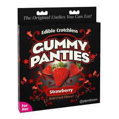 Tanga Edible Gummy Panties Strawberry For Her - Cake Sex Shop