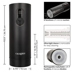 Masturbador Bionic Sucking & Vibrating Masturbator - Cake Sex Shop 2