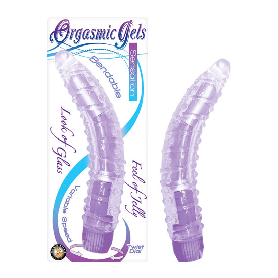 Vibrador Orgasmic Gels Sensation-Purple - Cake Sex Shop