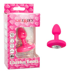 Juguete Anal Cheeky Gems Small Rechargeable Vibrating Probe - Pink