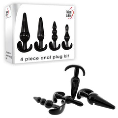 Set 4 Piece Anal Plug Anal Kit Cake Sex Shop Juguetes Sexuales para Adultos
