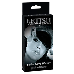 Fetish Fantasy Series Limited Edition Satin Love Mask-Black - Cake Sex Shop